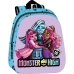 Skolebag Monster High Blå Syrin 27 x 33 x 10 cm