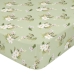 Drap housse HappyFriday Vert Multicouleur Lit 1 persone Fleurs