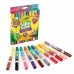 Set de Carioci Crayola Parfumat Lavabil/ă Cu două capete 10 Piese