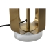 Bordlampe Home ESPRIT Hvid Gylden Jern 50 W 220 V 35 x 35 x 78 cm