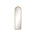 Wall mirror Home ESPRIT Natural Crystal Scandi 48,5 x 4,5 x 170 cm