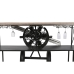 Console Home ESPRIT Marrone Nero Legno Metallo 191 x 58 x 96 cm