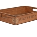 Set of trays Home ESPRIT Natural Fir wood 56 x 38 x 10 cm (3 Pieces)