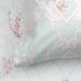 Drap housse HappyFriday Sakura Multicouleur 200 x 200 x 32 cm