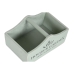 Sandėliavimo dėžės Home ESPRIT The Garden Box Žalia Eglės mediena 35 x 22 x 18 cm 4 Dalys