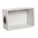 Cajas de almacenamiento Home ESPRIT Blanco Madera de abeto 35 x 22 x 15 cm 3 Piezas