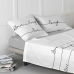 Drap housse HappyFriday BLANC Multicouleur Lit king size