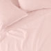 Fitted sheet HappyFriday BASIC Light Pink 140 x 200 x 32 cm 