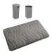 Set de Baie Versa Gri polipropilenă 45 x 2 x 75 cm Modern