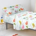 Fitted sheet HappyFriday MR FOX Multicolour 90 x 200 x 32 cm