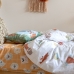 Fitted sheet HappyFriday MR FOX Multicolour 90 x 200 x 32 cm