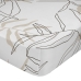 Fitted sheet HappyFriday BLANC Multicolour 90 x 200 x 32 cm