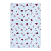 Fitted sheet HappyFriday XMAS Multicolour 90 x 200 x 32 cm