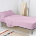 Onderlaken HappyFriday BASIC KIDS Roze Bed van 105