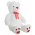 Bjørnebamse Pretty Hvid 60 cm