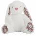 Bamse Flowers Kanin Hvit 40 cm