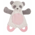 Doudou pliušinis žaislas Baby Rožinė 20 cm Kramtukas Panda