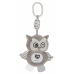 Hanging toys for crib Music Lights Owl Heart 35 cm