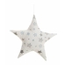 Vankúšik Hviezda 51 x 51 cm Biela