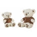 Peluche Urso Castanho Veludo 32 cm