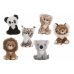 Knuffel Grijs dieren Nijlpaard 22 cm Zacht 1 Stuks