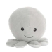 Knuffel Grijs Octopus 26 cm