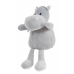 Peluche Cinzento Suave Hipopótamo 30 cm