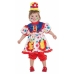 Kostuums voor Baby's 18 Maanden Clown (3 Onderdelen)