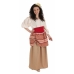 Маскировъчен костюм за възрастни Carlota Средновековен селянин (4 Части)