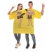 Disfraz para Adultos Doble M/L Amarillo Troglodita