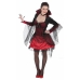 Kostume til voksne Madame Red Lux M/L (2 Dele)