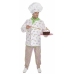 Kostým pro dospělé Pastry Chef M/L (4 Kusy)