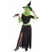 Маскировъчен костюм за възрастни Вещица Зелен M/L (2 Части)