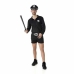Kostuums voor Volwassenen Politieman 4 Onderdelen Kort Zwart