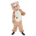 Costume per Bambini Marrone Chiaro Orso 3-4 Anni (2 Pezzi)