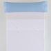 Capa de almofada Alexandra House Living Azul Celeste 45 x 125 cm