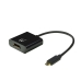 USB kabel Ewent EW9825 Crna 15 cm