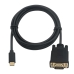 USB-C-VGA Adapter Ewent Must 1,8 m