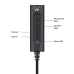 Adaptador Audio Jack Ewent Micrófono incorporado 50 cm