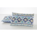 Capa de almofada Alexandra House Living Vinia Azul 50 x 75 cm (2 Unidades)