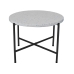 Side table Terrazzo Black 60 x 60 x 45 cm