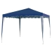 Pergola Gazebo Steel 300 x 300 x 250 cm Blue