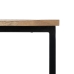 Set of 2 tables Black Natural 60 x 60 x 42 cm (2 Units)