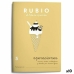 Zošit na matematiku Rubio  Nº 5 A5 Španielčina 20 Listy (10 kusov)