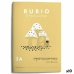 Matemātikas piezīmju grāmatiņa Rubio Nº2A A5 Spāņu 20 Loksnes (10 gb.)