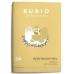 Matematik övningsbok Rubio Nº 3A A5 spanska 20 Blad (10 antal)