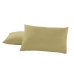 Funda de almohada Alexandra House Living Marrón claro 50 x 80 cm (2 Unidades)