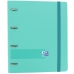 Raccoglitore ad anelli Oxford Europeanbinder Polyfoam Menta A4 A4+