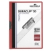 Documenthouder Durable Duraclip 30 Rood Transparant A4 25 Onderdelen