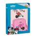 Schrijfset Minnie Mouse Loving Roze A4 2 Onderdelen